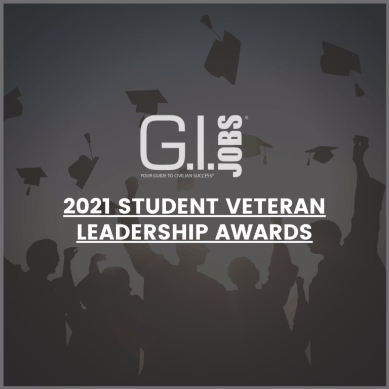 Student veteran leadership awards